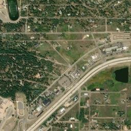 Aspen Park Colorado High Resolution Satellite Map