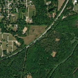 Christian County map(satellite map)
