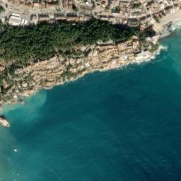 Peguera map(satellite map)