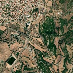 San Basilio map(satellite map)