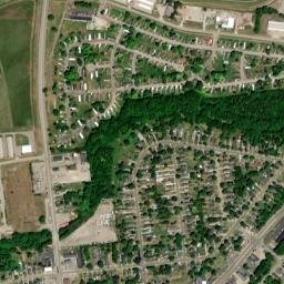 Avalon Ohio High Resolution Satellite Map