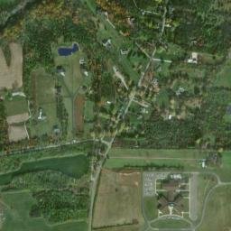 Flat Iron Ohio High Resolution Satellite Map