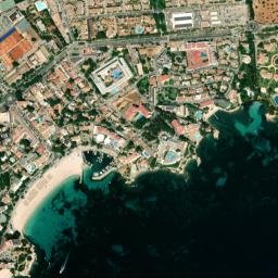 Palmanova map(satellite map)