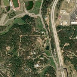 Conifer Colorado High Resolution Satellite Map