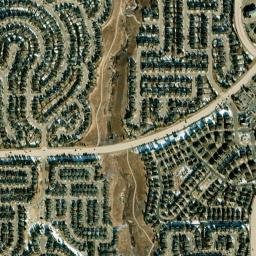 3953 Blue Pine Circle, Highlands Ranch, CO High Resolution Satellite Map
