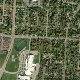 521 Kenridge Dr Middletown OH High Resolution Satellite Map