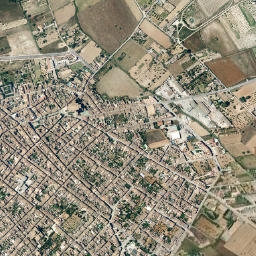 Porreres map(satellite map)