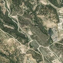 Anvil Points Colorado High Resolution Satellite Map