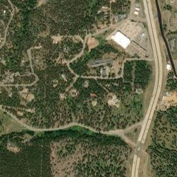 26698 Pleasant Park Road, Conifer, CO High Resolution Satellite Map