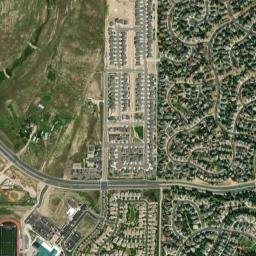 11132 Plover Circle, Parker, CO 80134, USA High Resolution Satellite Map