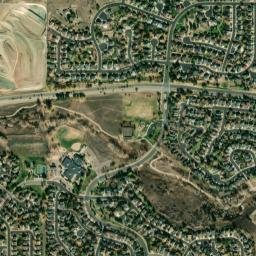 Saddlebrook Colorado High Resolution Satellite Map