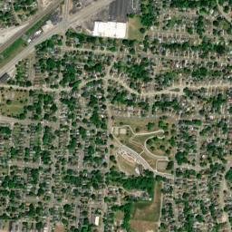 Upper Arlington Ohio High Resolution Satellite Map