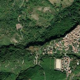 Cerzeto map(satellite map)