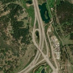 Wheeler Junction Colorado High Resolution Satellite Map