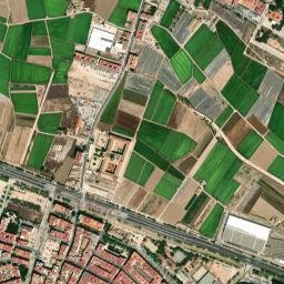 Tavernes Blanques map(satellite map)