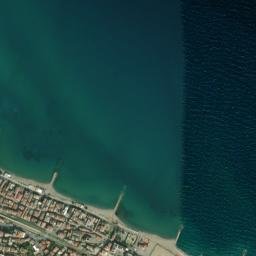 Cariati map(satellite map)