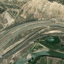 Rulison Colorado High Resolution Satellite Map