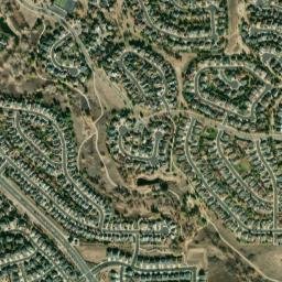 7531-7635 East Hilltop Road, Parker, CO High Resolution Satellite Map