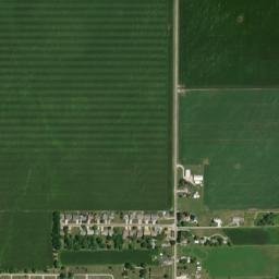 1973-2009 Evergreen Court, Mattoon, IL High Resolution Satellite Map
