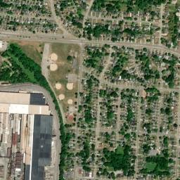 South Highlands Ohio High Resolution Satellite Map