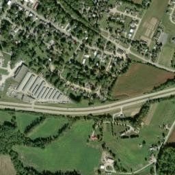 Harveysburg Ohio High Resolution Satellite Map