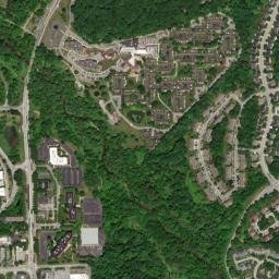 Hunt Valley map(satellite map)
