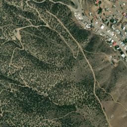 Lincoln Highway, Austin, NV 89310, USA High Resolution Satellite Map