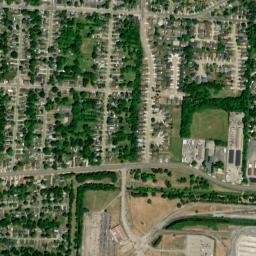 Mayfield Ohio High Resolution Satellite Map