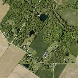 Plano Ohio High Resolution Satellite Map