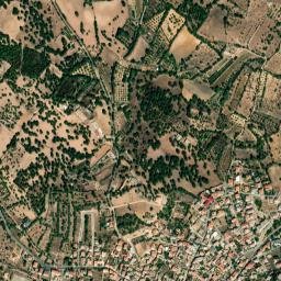 Sant'Andrea Frius map(satellite map)