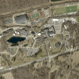 Lost Creek, IN, USA High Resolution Satellite Map