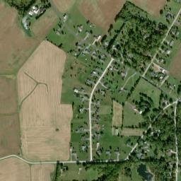 Little Center Ohio High Resolution Satellite Map