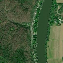 Alden Ohio High Resolution Satellite Map