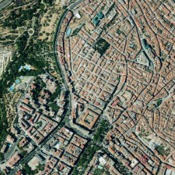 Cáceres map(satellite map)