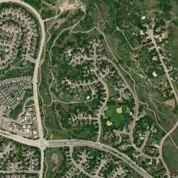 Castle Pines North map(satellite map)