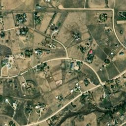 Parker Highlands Colorado High Resolution Satellite Map