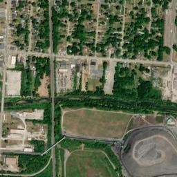 Oneida Ohio High Resolution Satellite Map