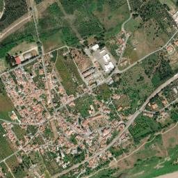 Praia do Ribatejo map(satellite map)