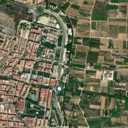 Aldaia map(satellite map)