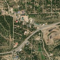 Pine Junction Colorado High Resolution Satellite Map