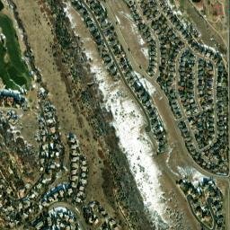 10018-10048 Blue Mesa Drive, Littleton, CO High Resolution Satellite Map
