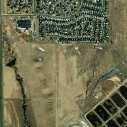 9601 Marmot Ridge Circle, Littleton, CO High Resolution Satellite Map