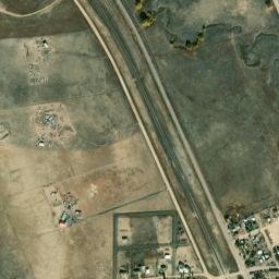 Agate Colorado High Resolution Satellite Map