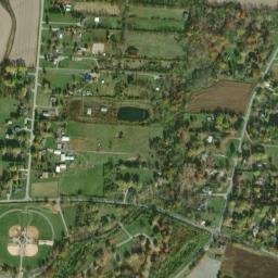 Greentree Corners Ohio High Resolution Satellite Map