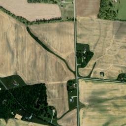 Hickoryville Ohio High Resolution Satellite Map