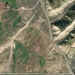 8006-8158 Co Rd 204 De Beque CO High Resolution Satellite Map