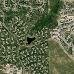 Castle Pines map(satellite map)