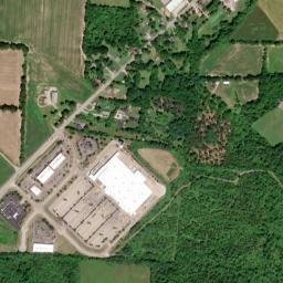 Genntown Ohio High Resolution Satellite Map