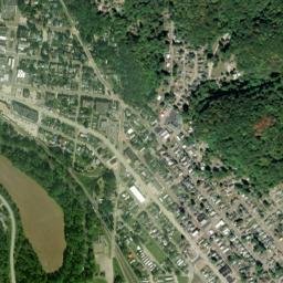 Nelsonville map(satellite map)
