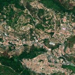 Luzzi map(satellite map)